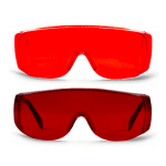 SleepKing - sada Charles (červené + tmavočervené okuliare)