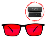 SleepKing™ Červené okuliare Henry + PUZDRO A ČISTIACA UTIERKA ZDARMA