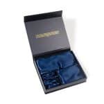 SleepKing™ Silk gift set, Ella - Tmavo modrá