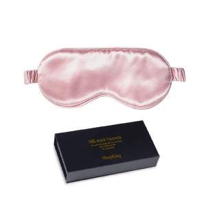 SleepKing™ Hodvábna maska Victoria - Ružová