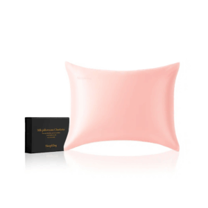 SleepKing™ hodvábna obliečka na vankúš Charlotte - Ružová, 40x40cm